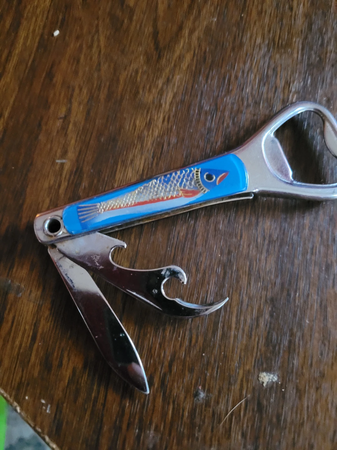 Multi-tool Bottle Opener with Fish Design - photo 2