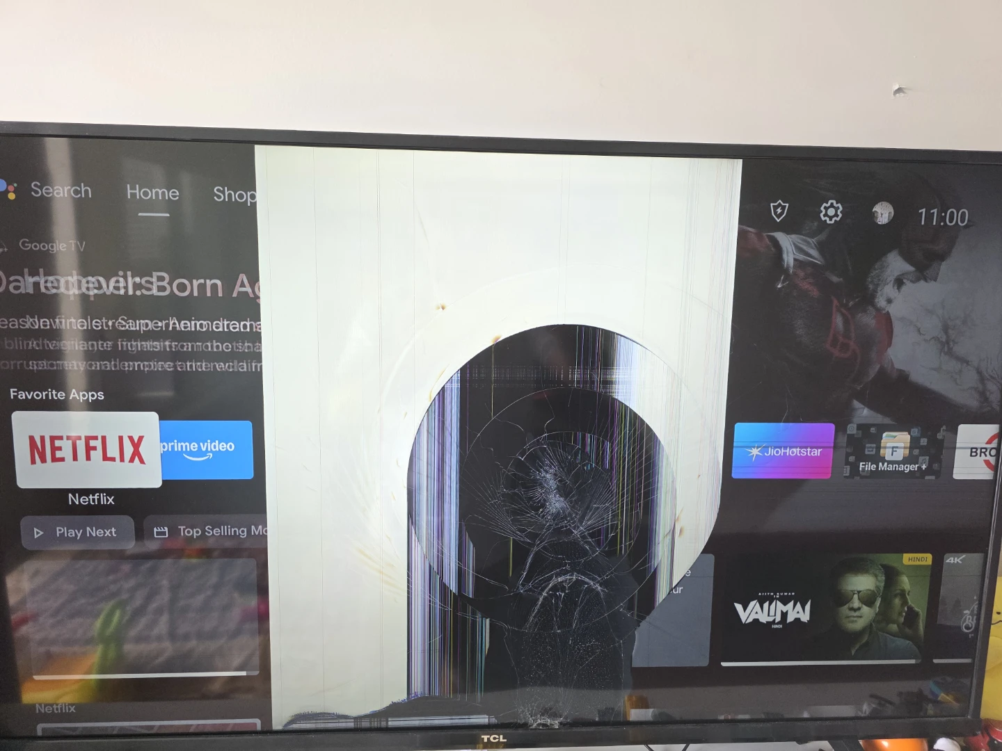 TCL TV - Broken Screen
