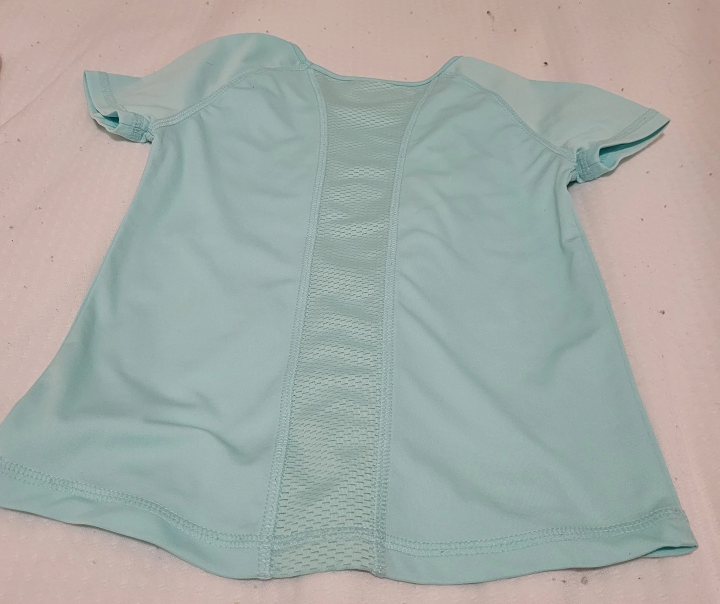 Aqua T-Shirt with Mesh Back - photo 2