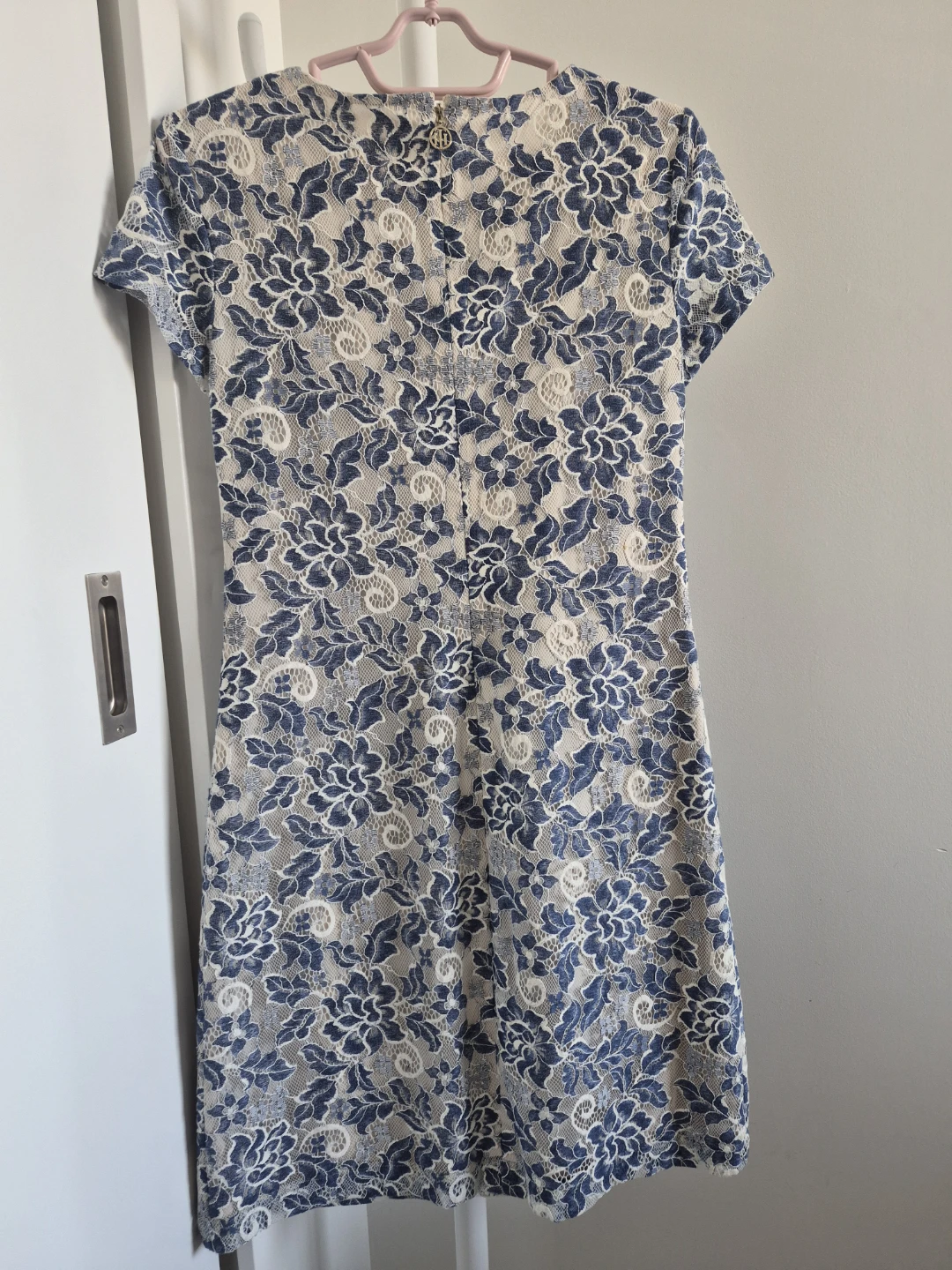 Tommy Hilfiger Blue Lace Dress Size 4 - photo 2