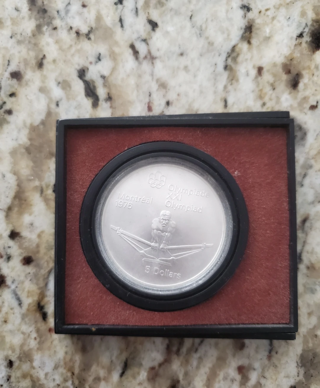 1976 Montreal Olympics 5 Dollars Coin