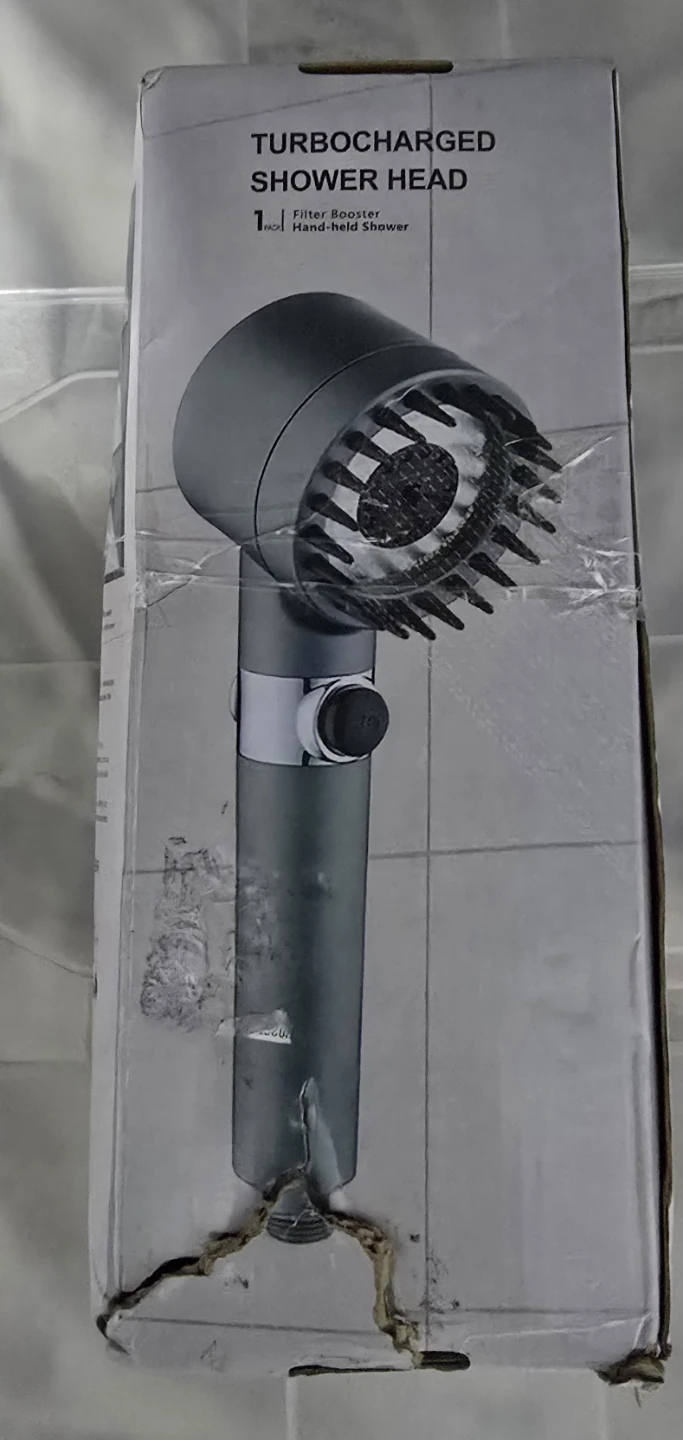 Turbocharged Shower Head - Filter Sprayer Hand-held Shower