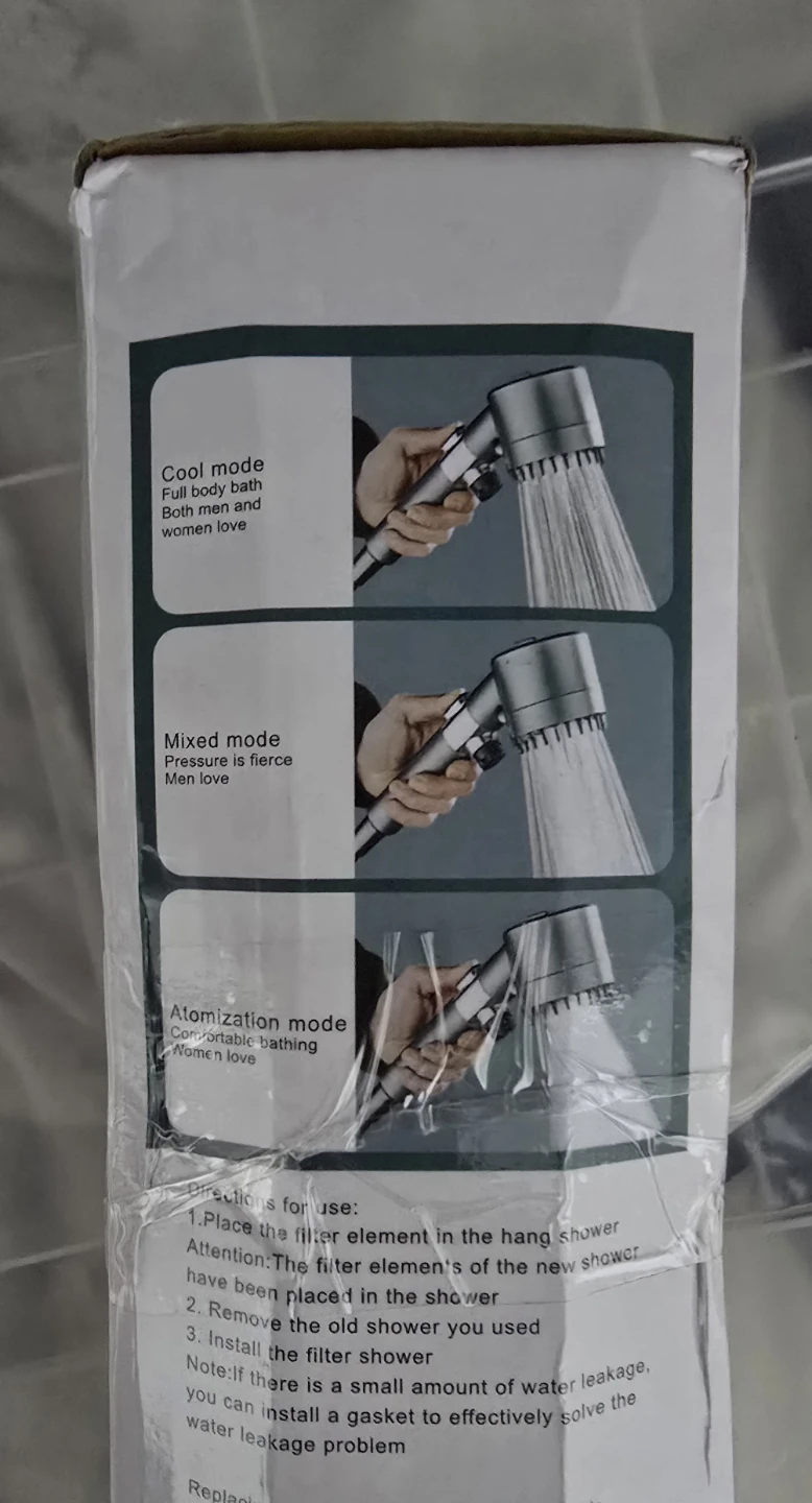Turbocharged Shower Head - Filter Sprayer Hand-held Shower - photo 2