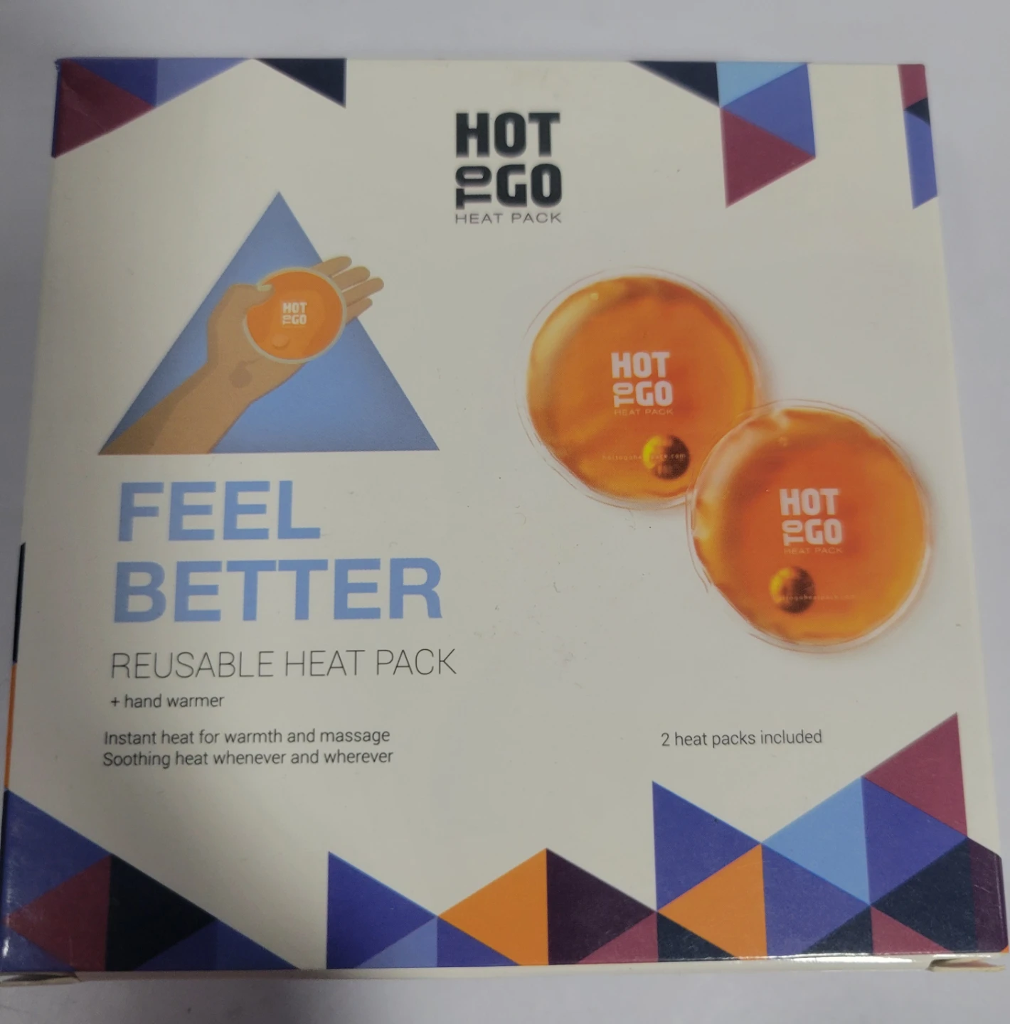 HOT TO GO FEEL BETTER Reusable Heat Pack - photo 2