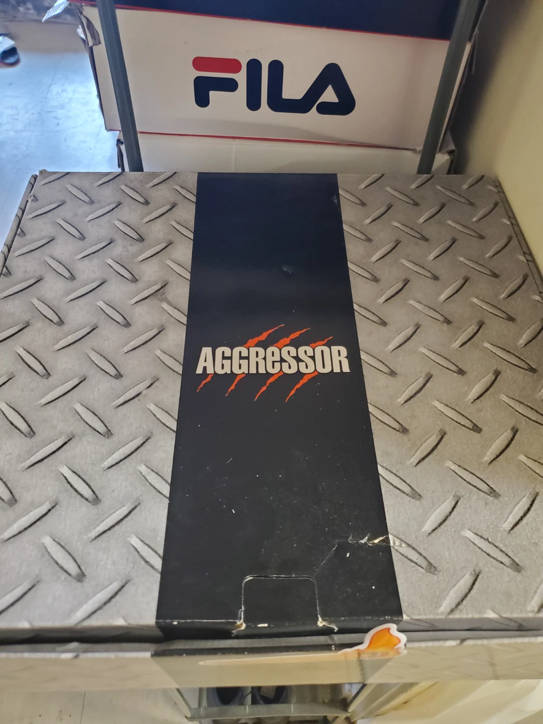 Aggressor Black Work Boots Size 14