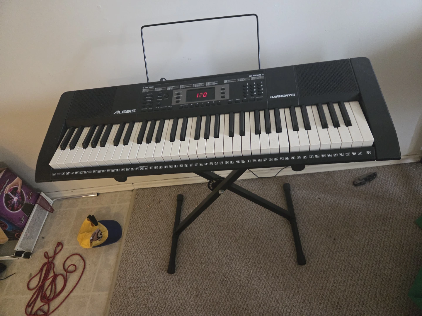 Alesis Harmony 61 Keyboard with Stand