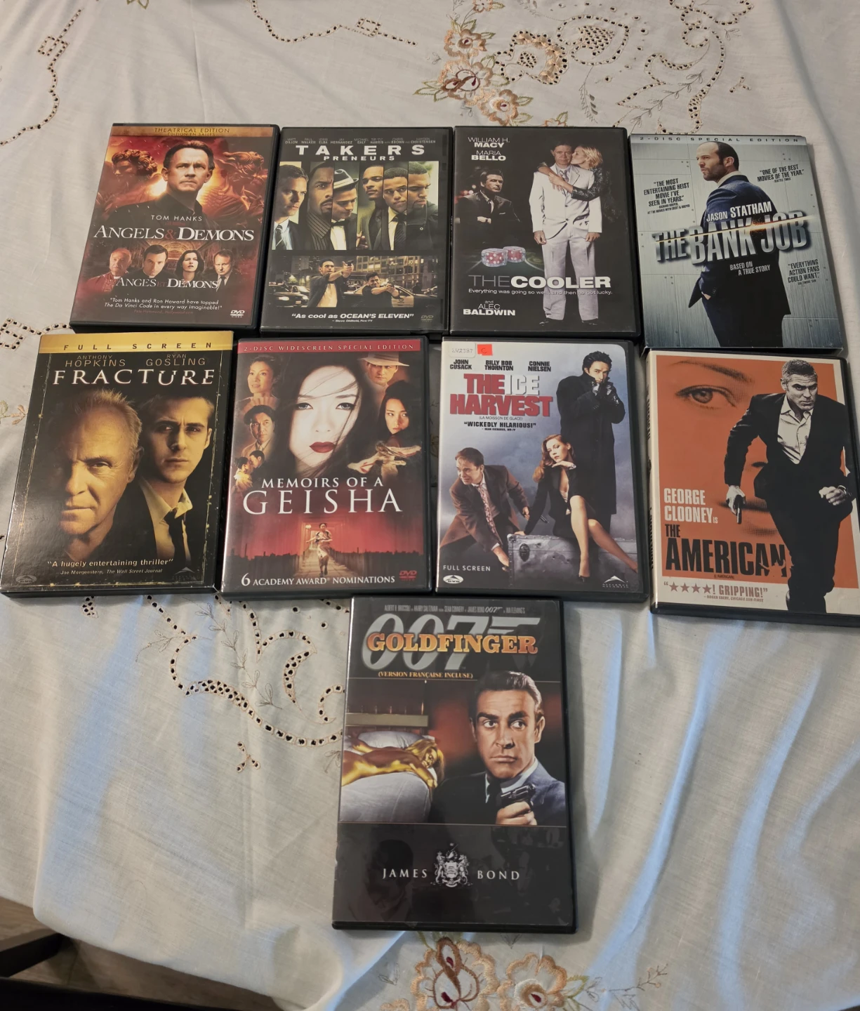 Assorted James Bond and Action Movie DVDs - photo 2
