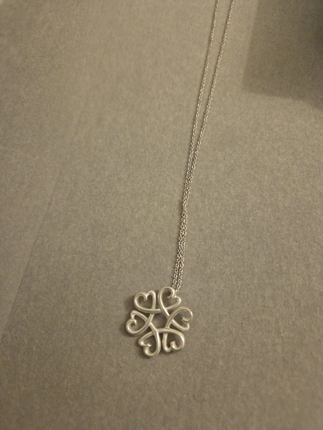 Tiffany & Co. Paloma Picasso Heart Silver Pendant Necklace - photo 3