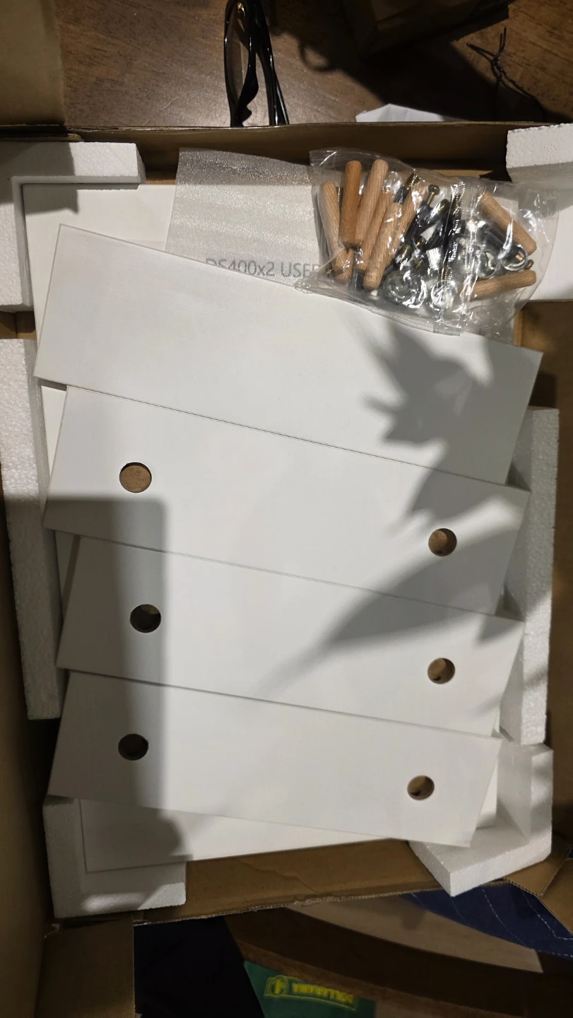 2 White Monitor Stands (Single Layer) - photo 5