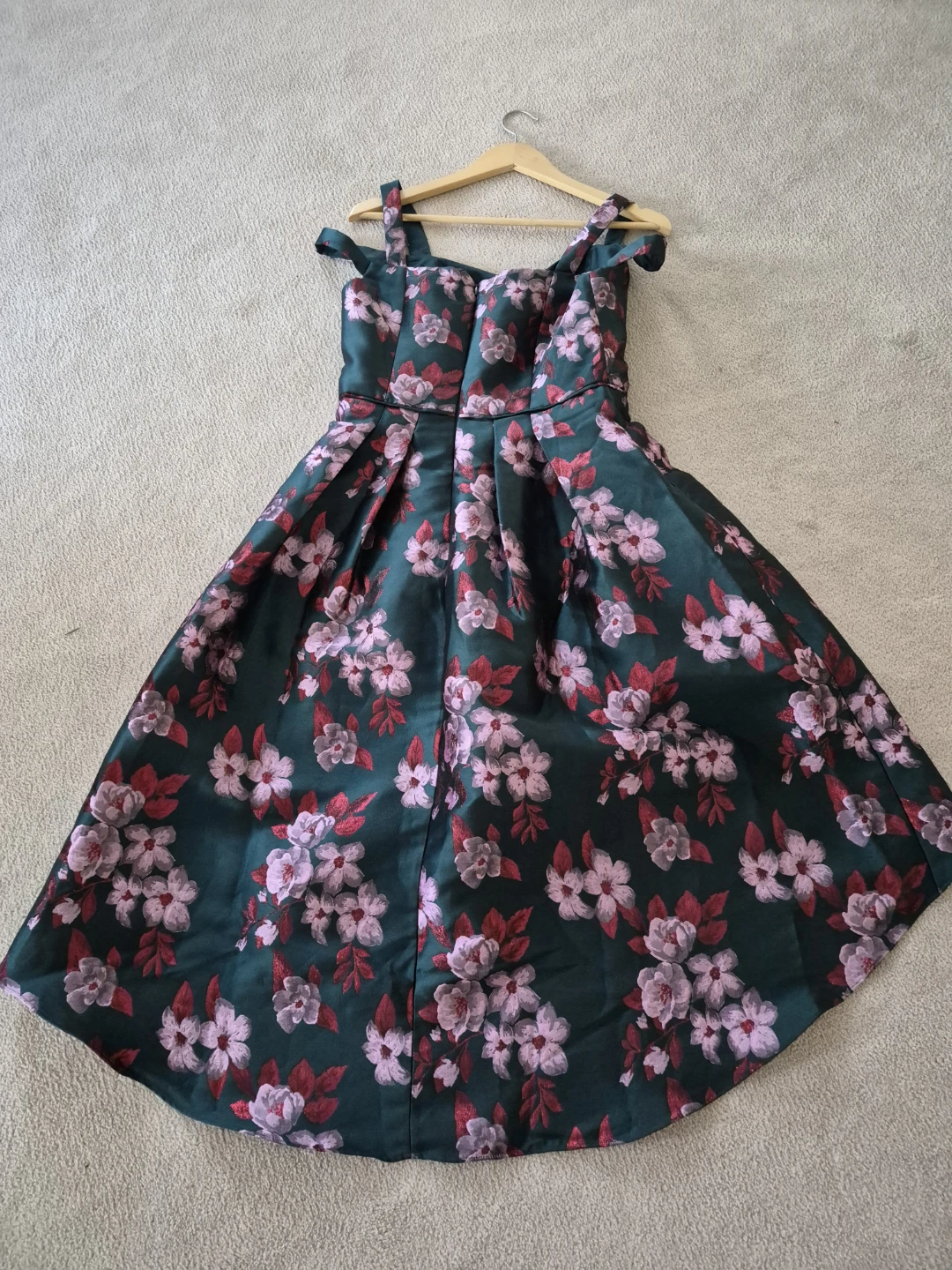 Floral Print Fit & Flare Dress