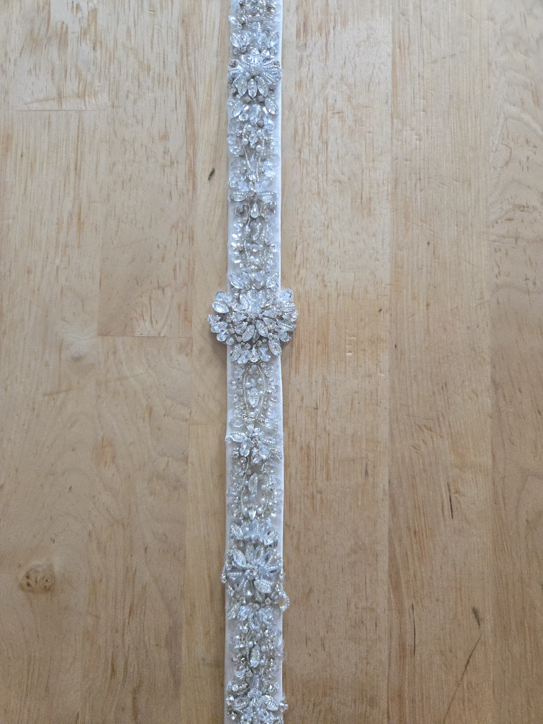 Beaded Bridal Sash
