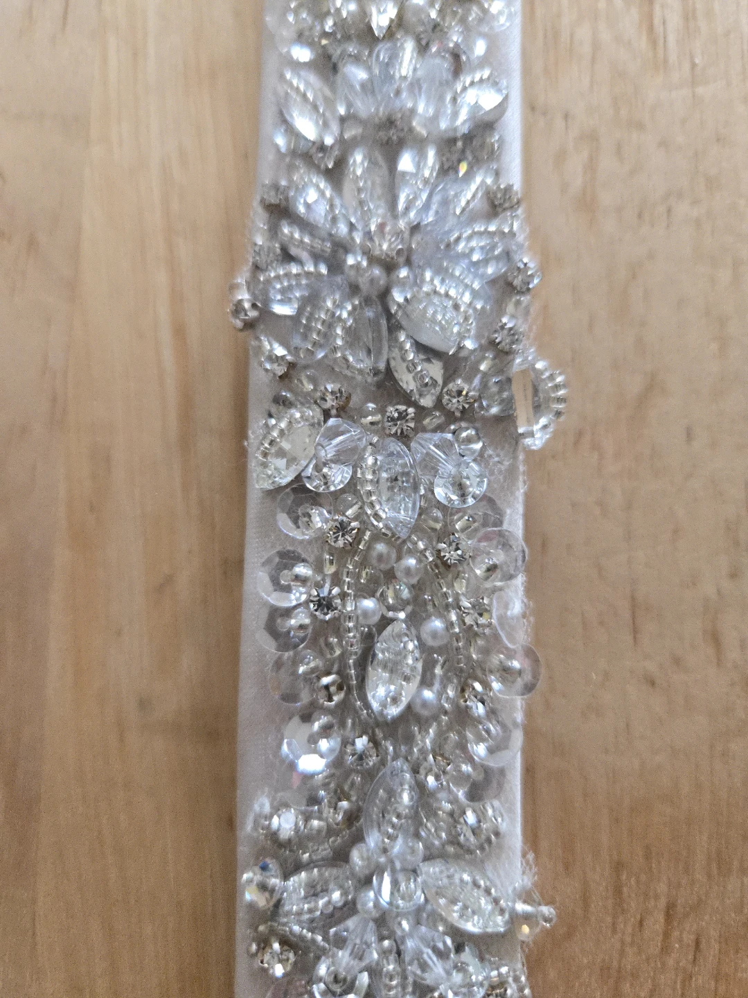 Beaded Bridal Sash - photo 3