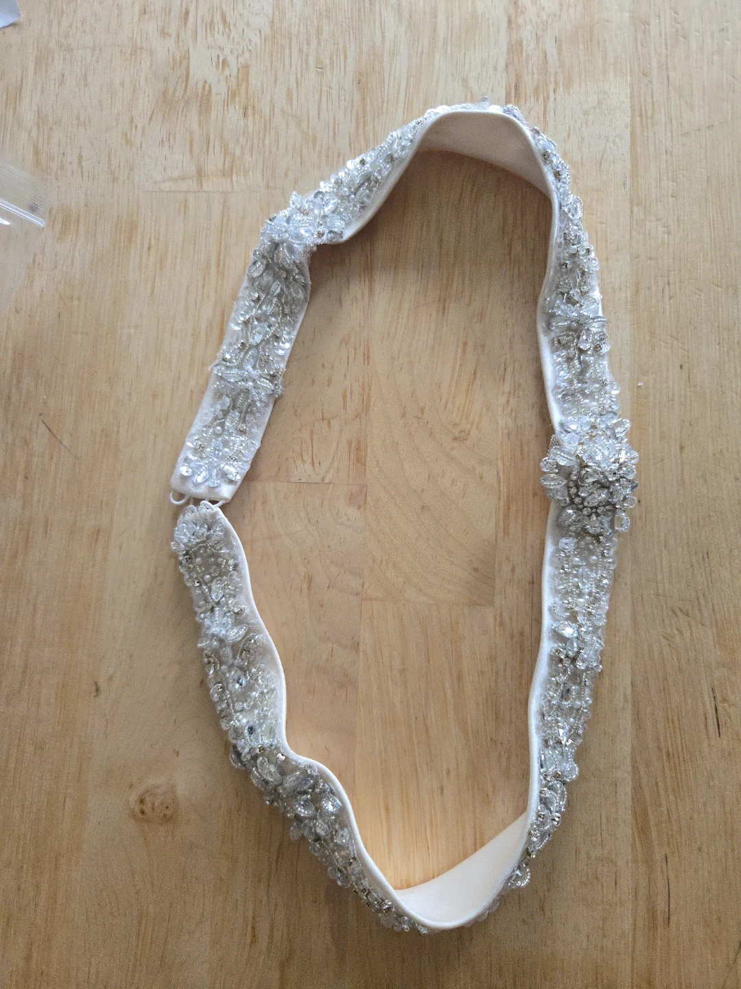 Beaded Bridal Sash - photo 4
