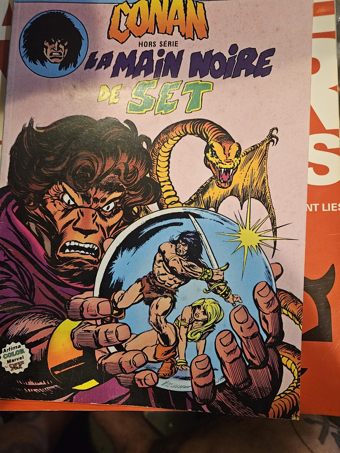 Conan Hors Série: La Main Noire de Set Comic
