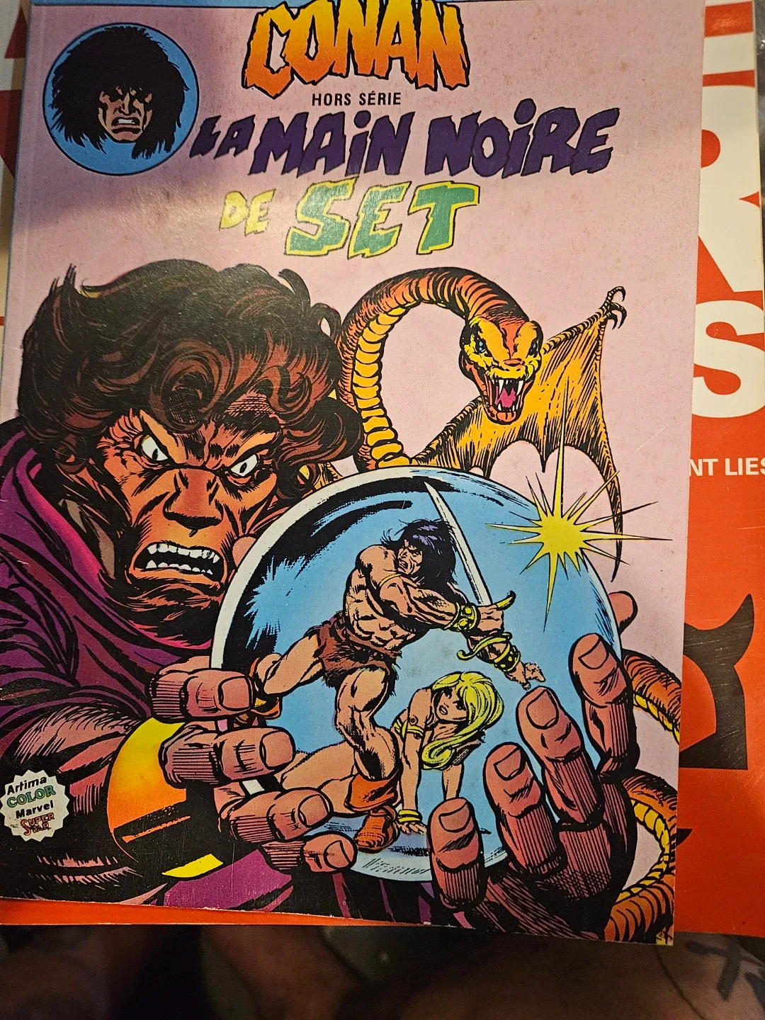 Conan Hors Série: La Main Noire de Set Comic