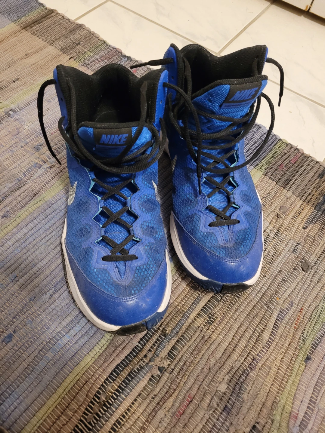 Nike Men's Basketball Shoes Blue Size 12