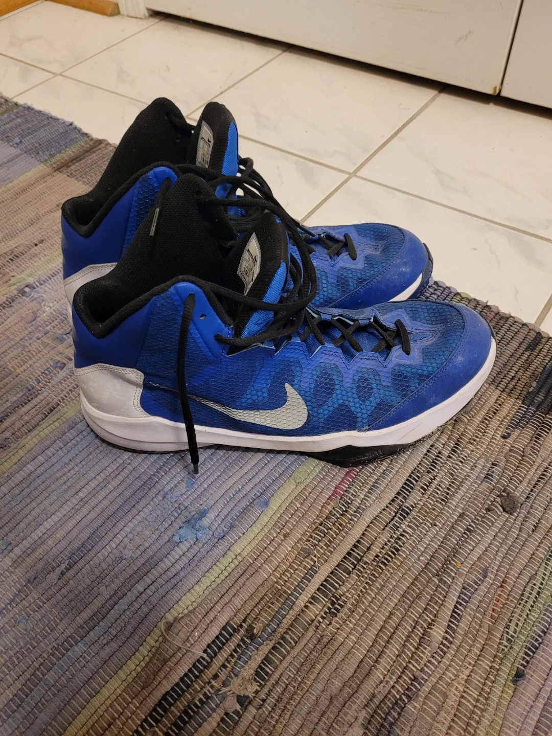 Nike Men's Basketball Shoes Blue Size 12 - photo 3