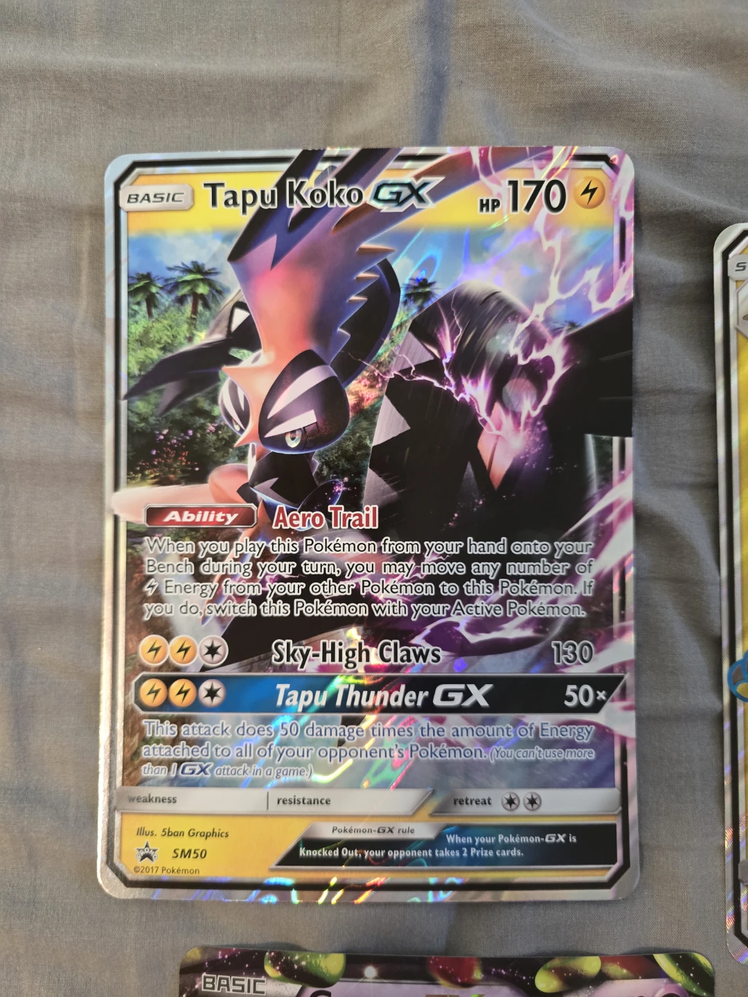 JUMBO Assorted Pokémon Cards SET OF 5 - photo 2