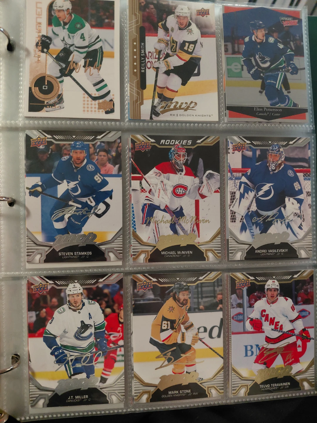 Collection of Upper Deck NHL Hockey Cards not free