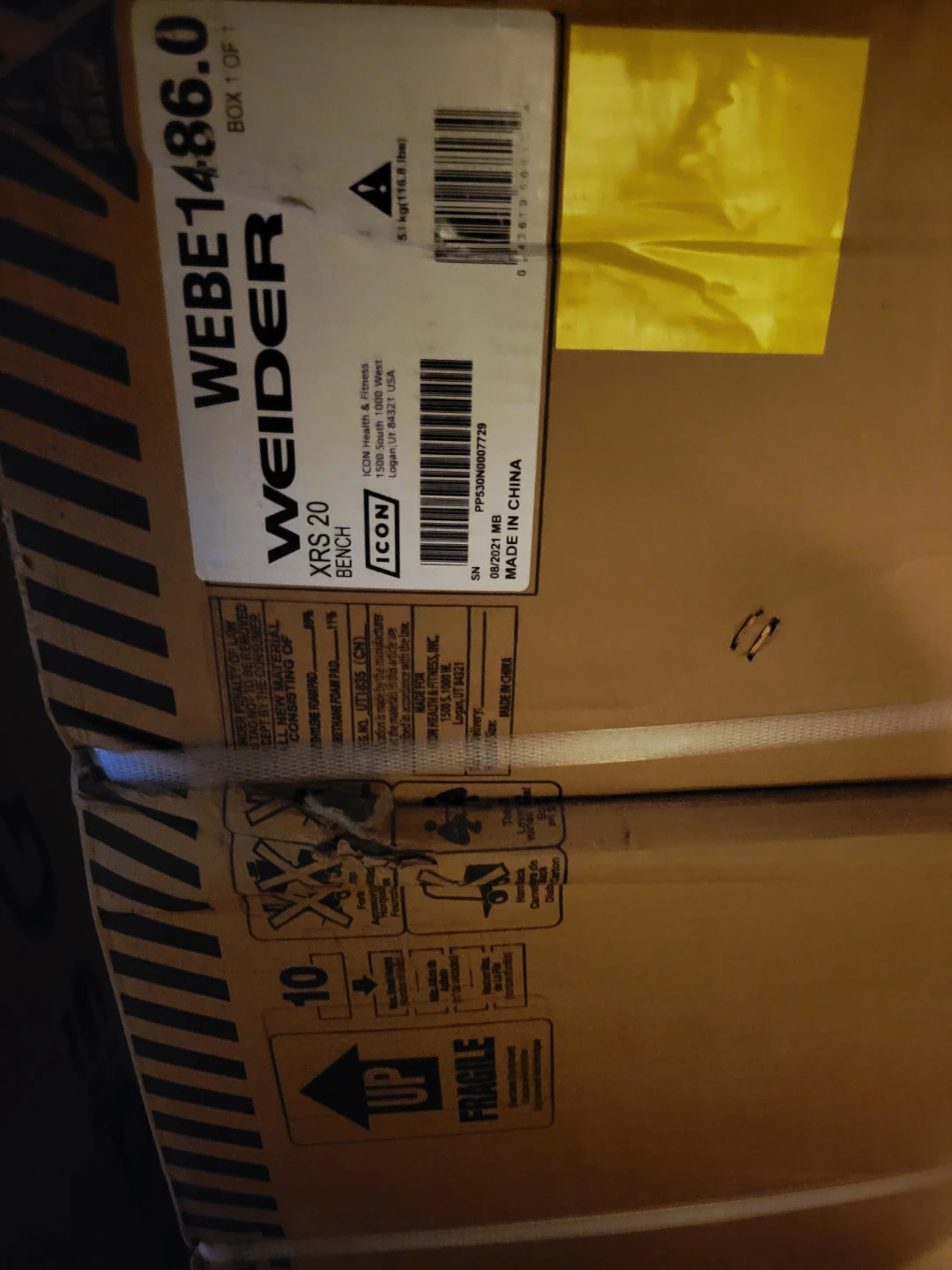 Weider XRS 20 Bench