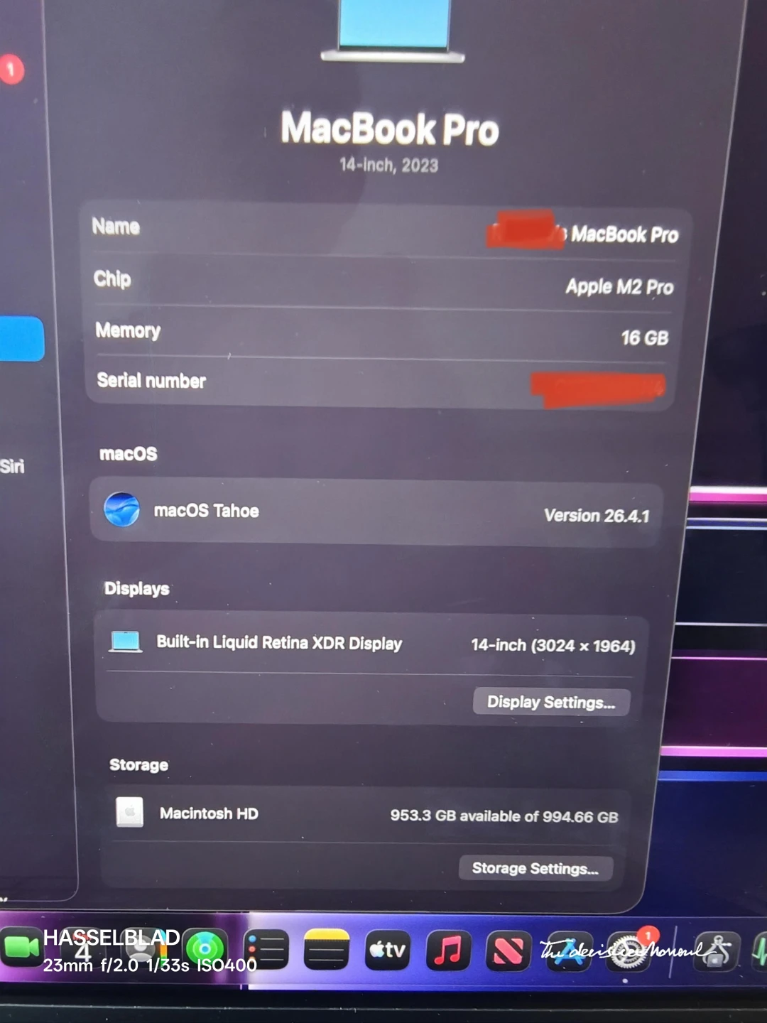 M2 Pro MacBook Pro 14" 16GB RAM 1TB SSD .Trade Only !! - photo 3