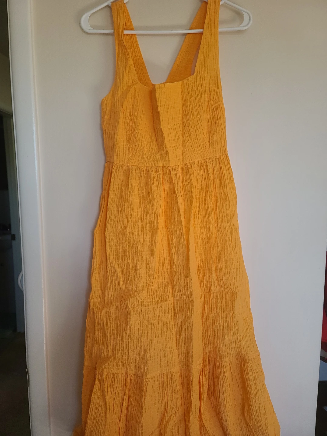 Yellow Textured Sundress
