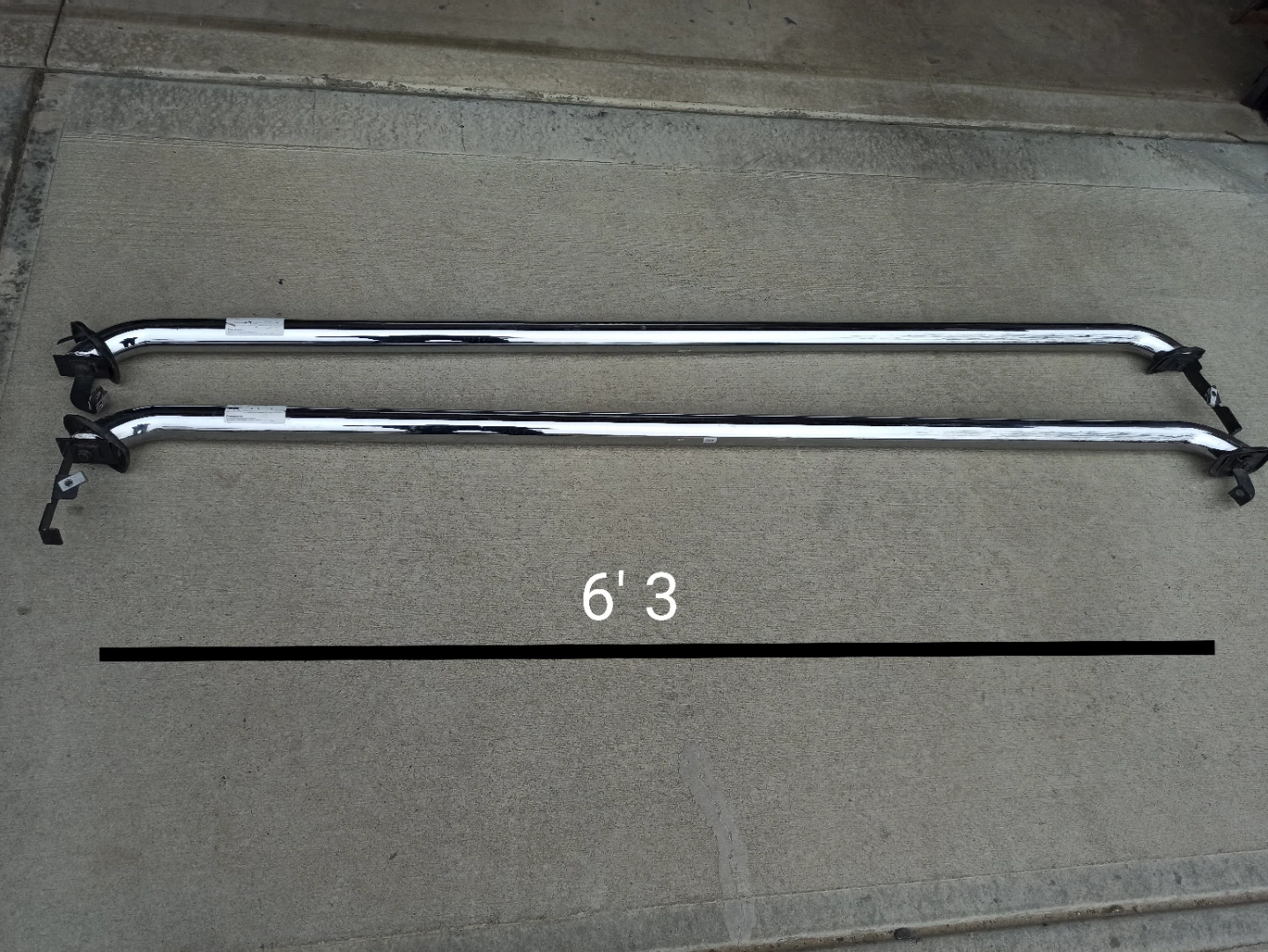 Chrome U Side Step Bars - photo 4