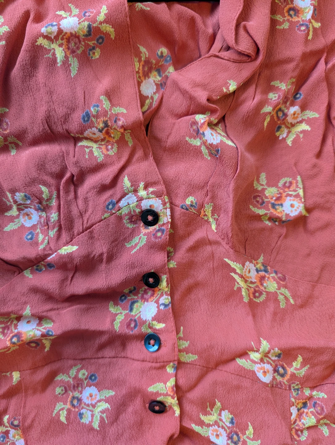 Urban Outfitters Floral Print Midi Dress - Size M - photo 5