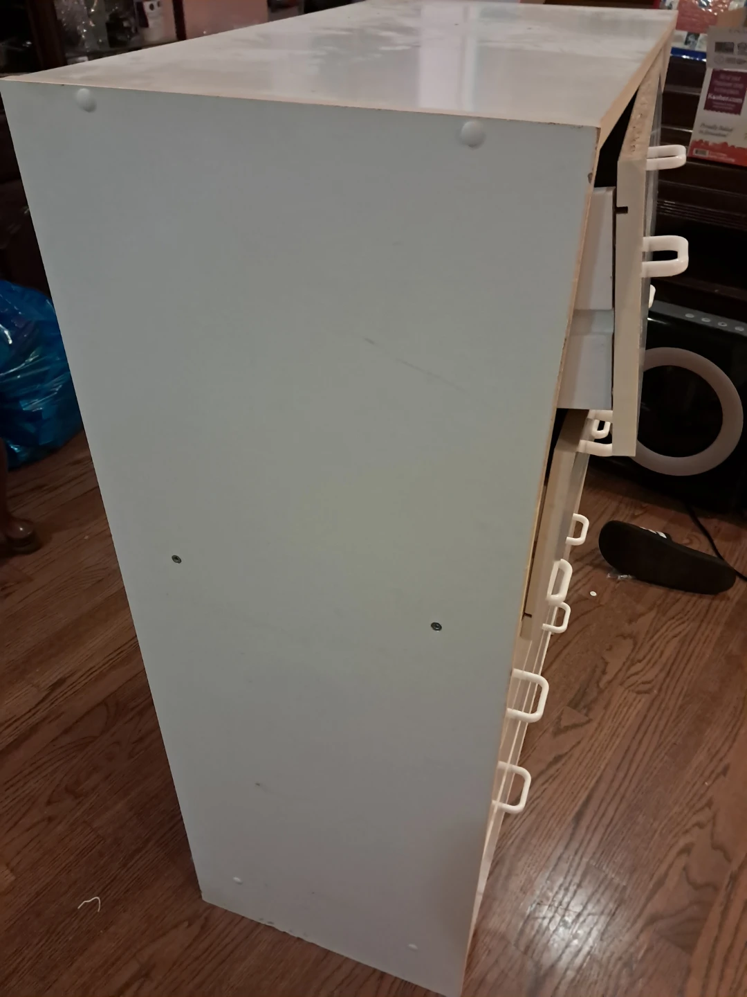 White 5-Drawer Dresser - photo 2