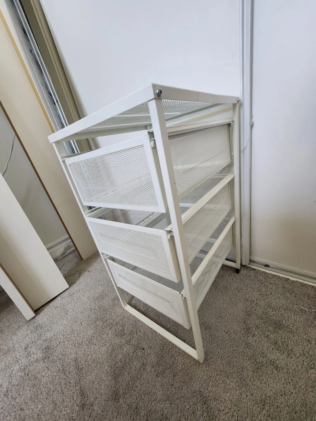 IKEA LENNART White 3-Drawer Storage Unit - photo 2