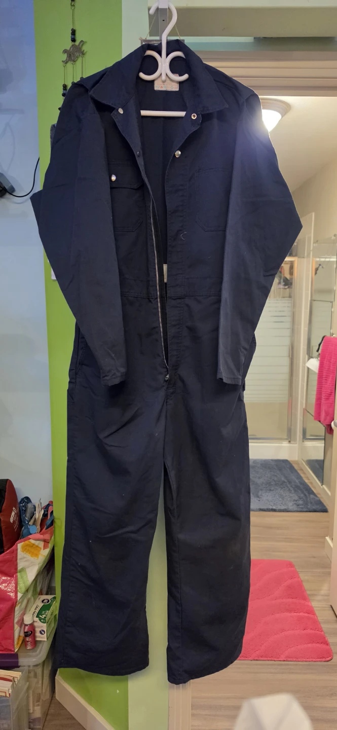 Navy Blue Coveralls - Size 42 - photo 2