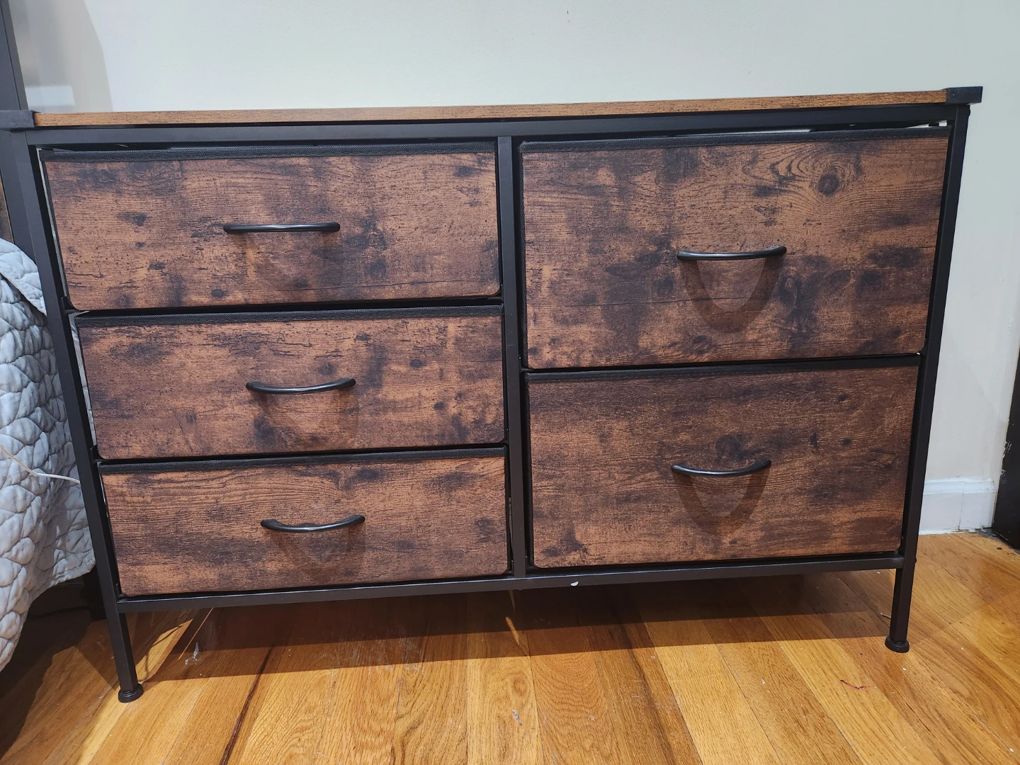 6-Drawer Dresser with Wood Top