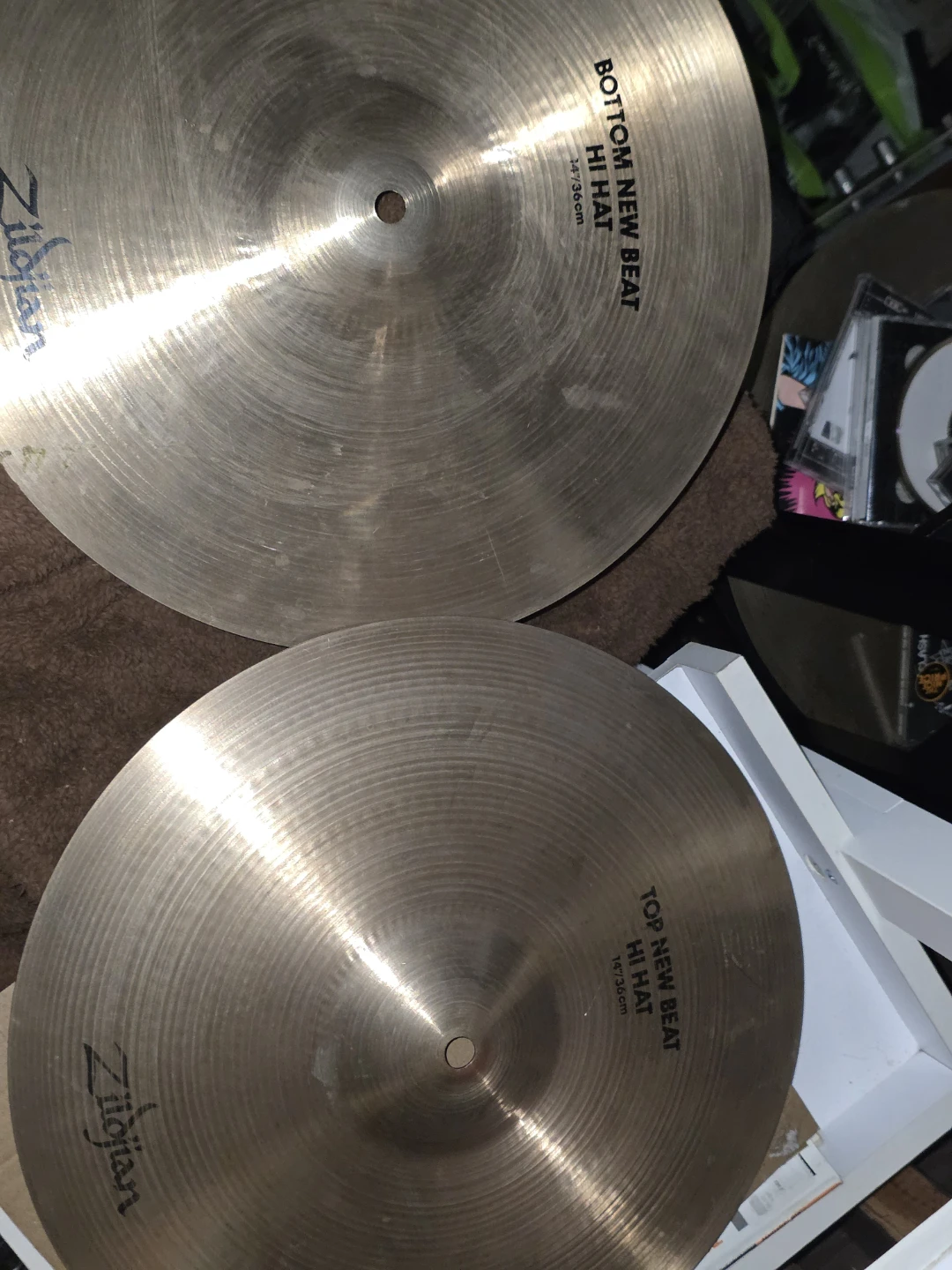 Zildjian New Beat Hi-Hat Cymbals 14 inch