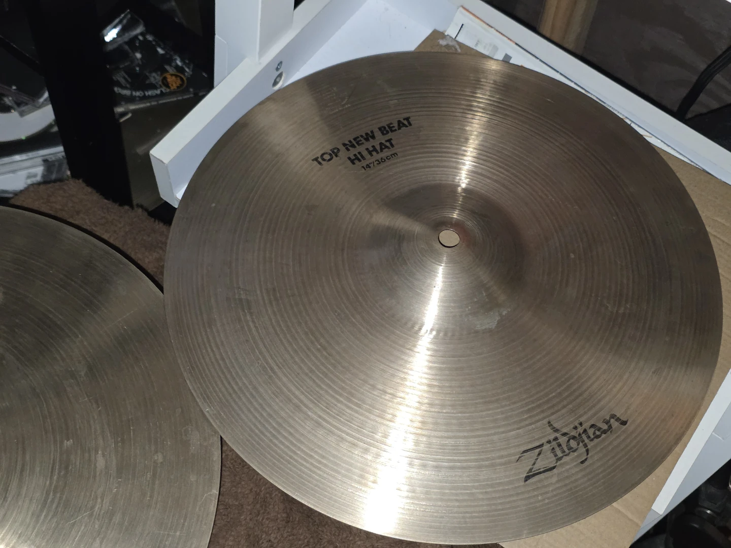 Zildjian New Beat Hi-Hat Cymbals 14 inch - photo 2