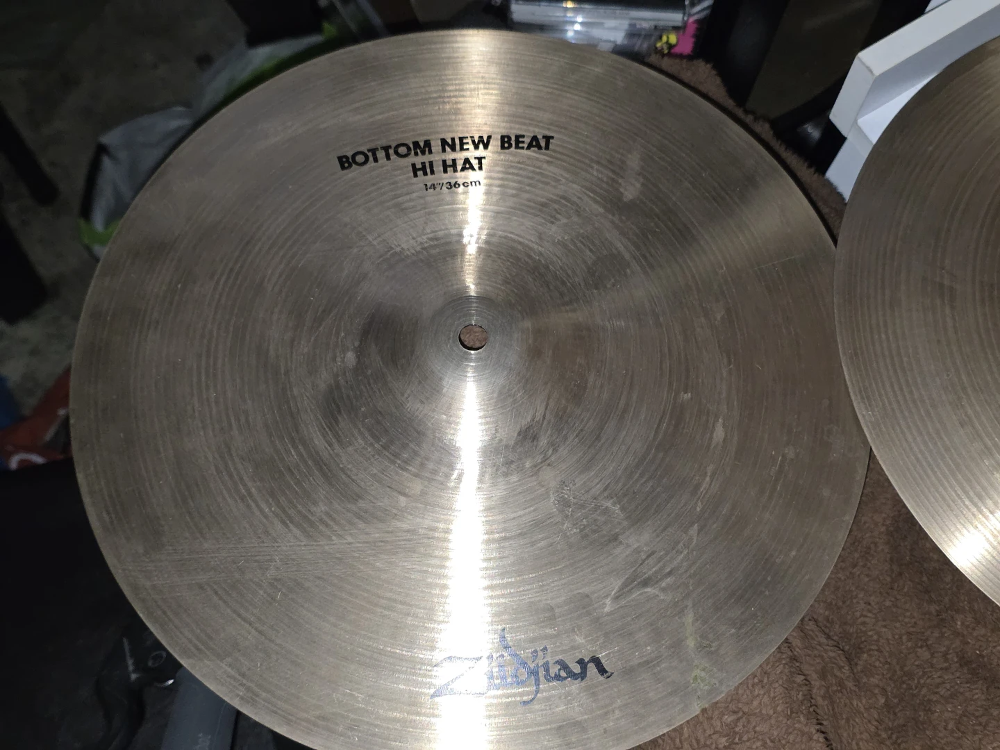 Zildjian New Beat Hi-Hat Cymbals 14 inch - photo 3