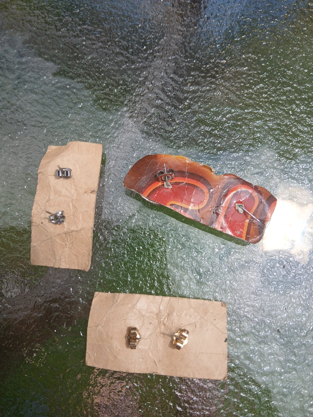 Assorted vintage Earrings and Watch - photo 2