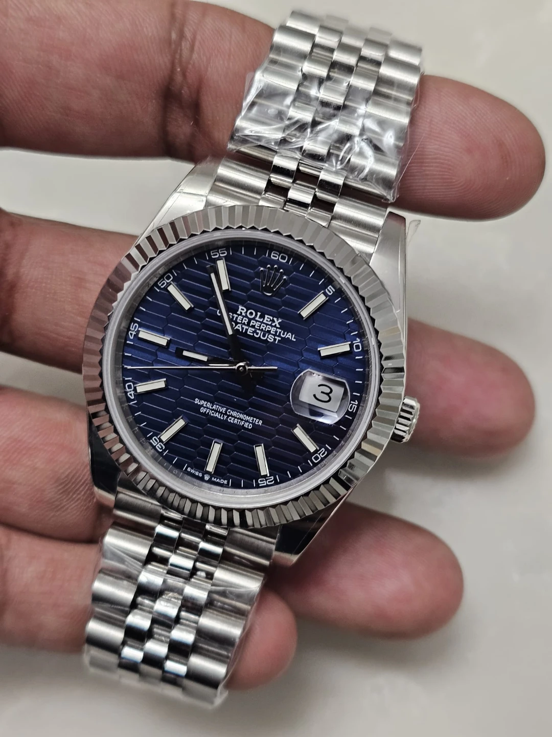 Datejust 41 Blue Dial (Brand New) - photo 3