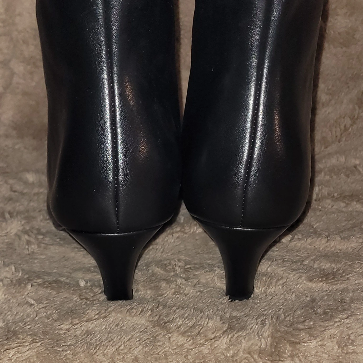 6 | Adrizzlein | Pointed-Toe Knee-High Kitten-Heel Boots - photo 5