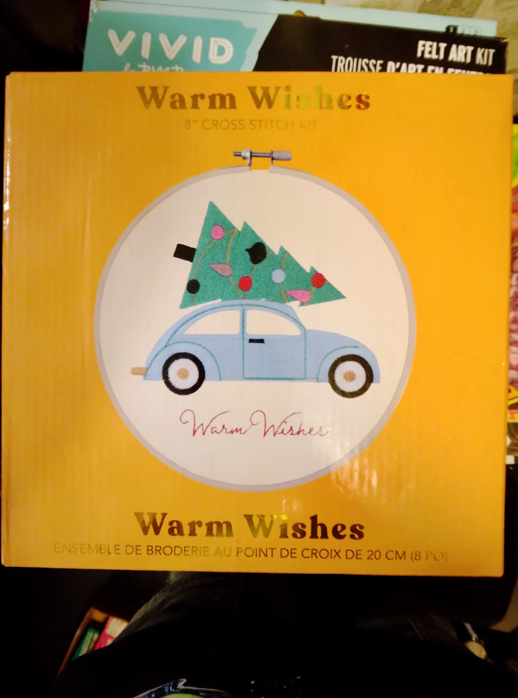 Warm Wishes 8" Cross Stitch Kit