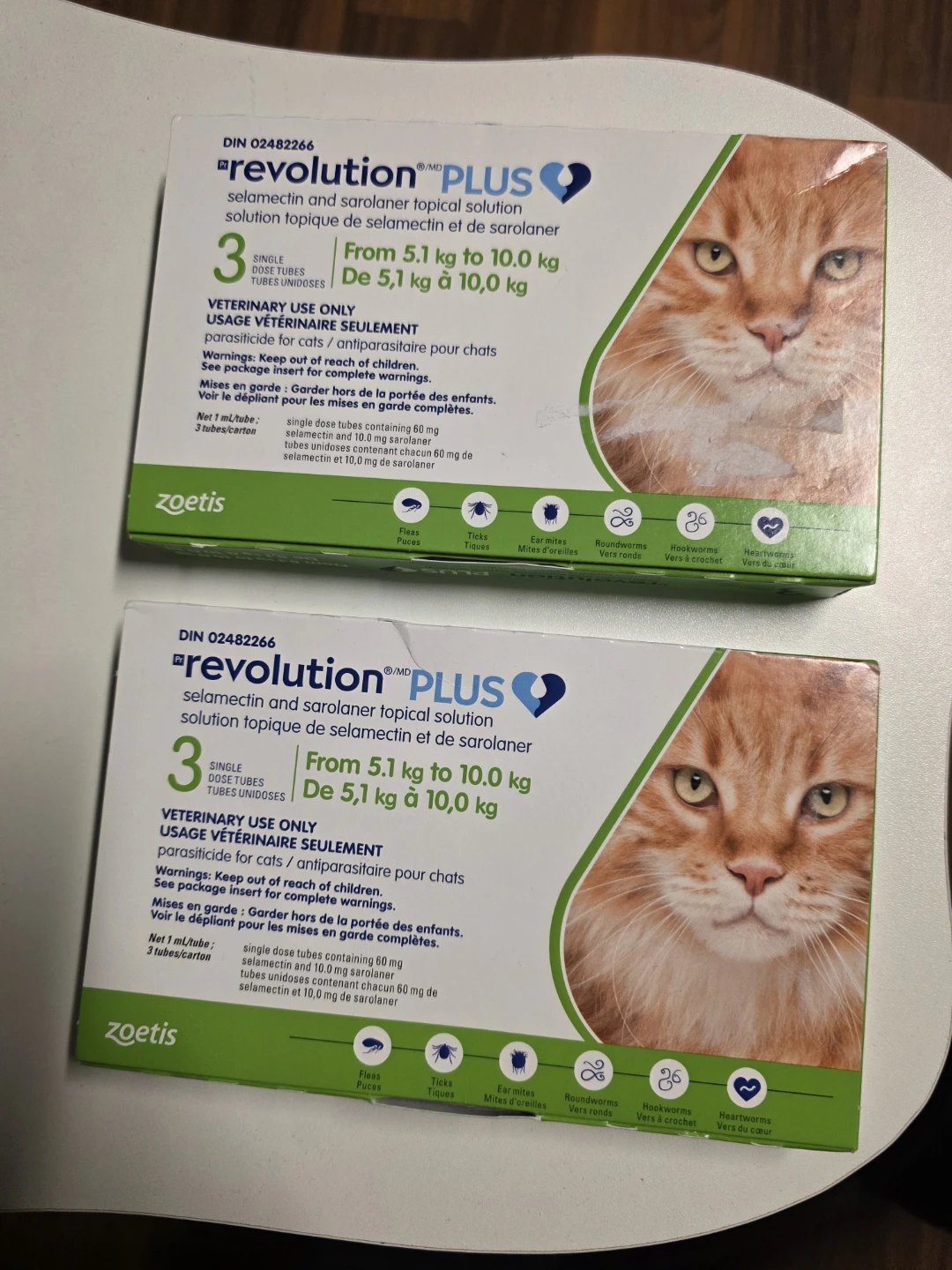 Revolution Plus Cat Flea and Tick Treatment (5.1-10.0 kg)