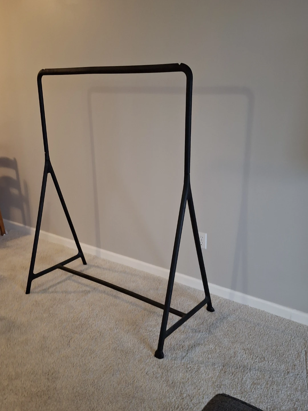 Black Metal Clothing Rack