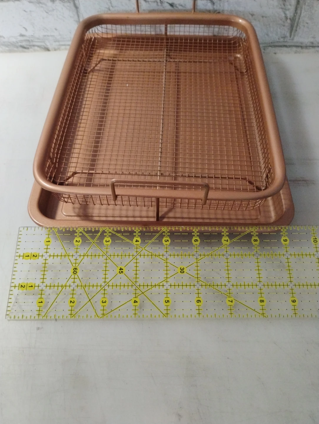 Copper Baking Sheet with Rack - photo 4