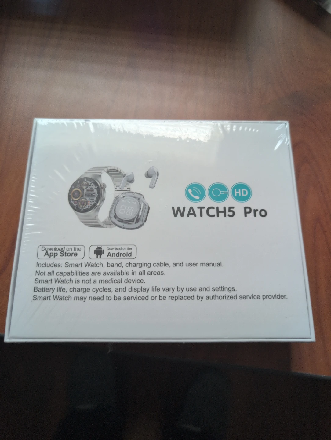 H85 WATCH5 Pro Smartwatch with Earbuds - photo 2