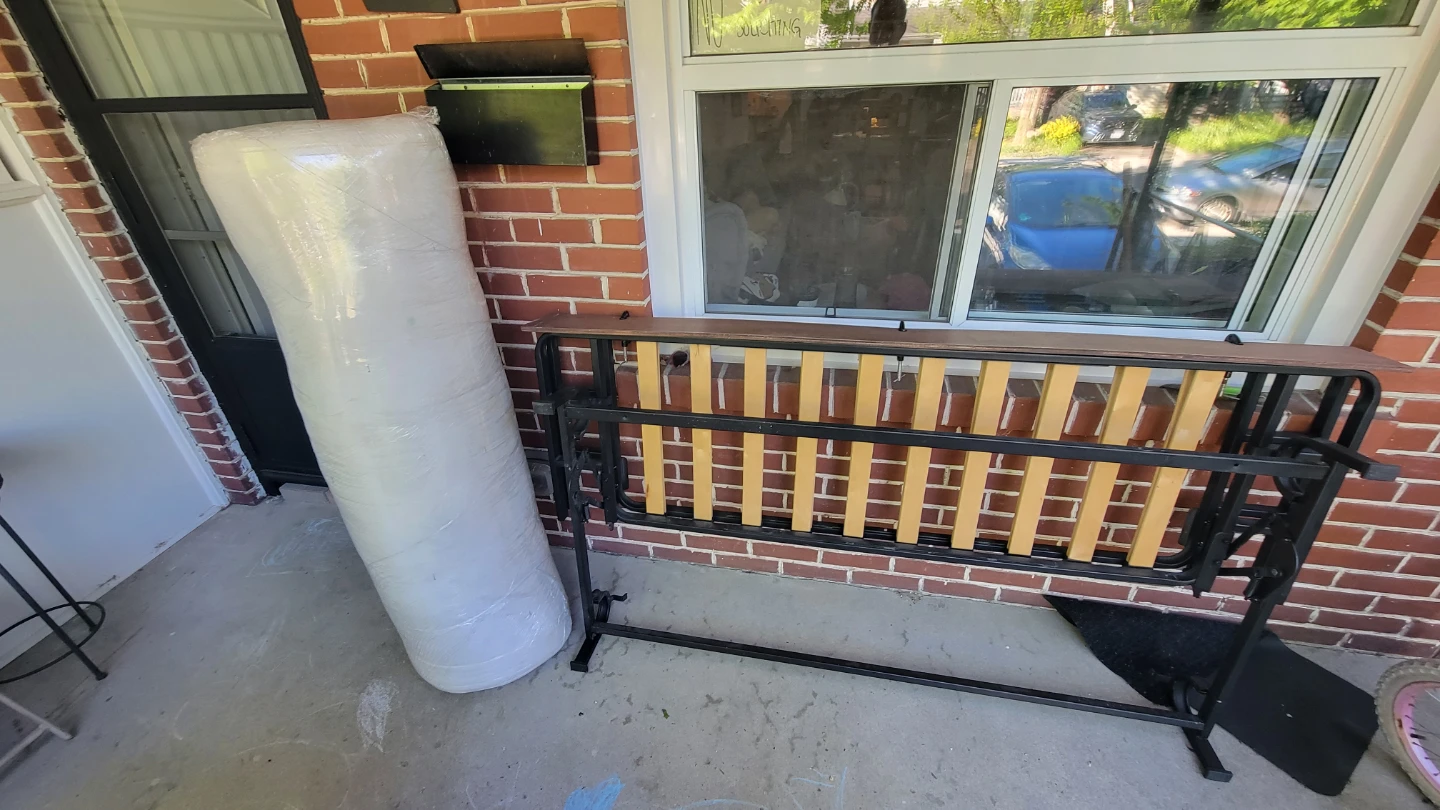 Futon Mattress and Frame
