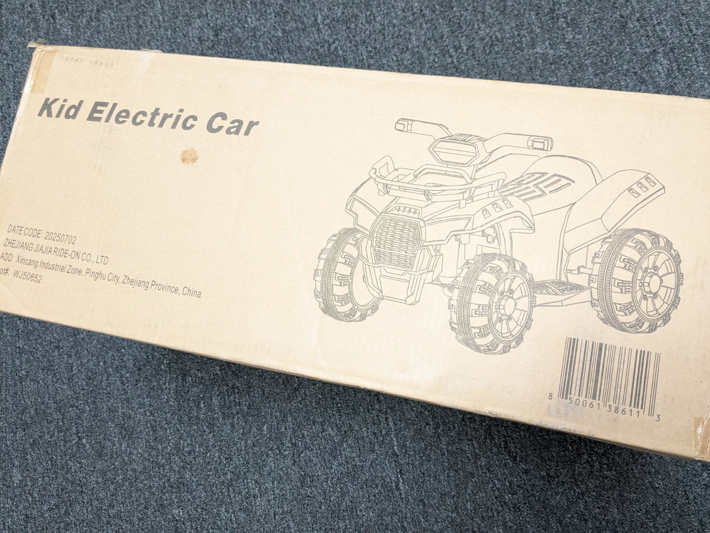 Electric - Rechargeable Kids 4 Wheeler ATV Ride On Car - photo 5