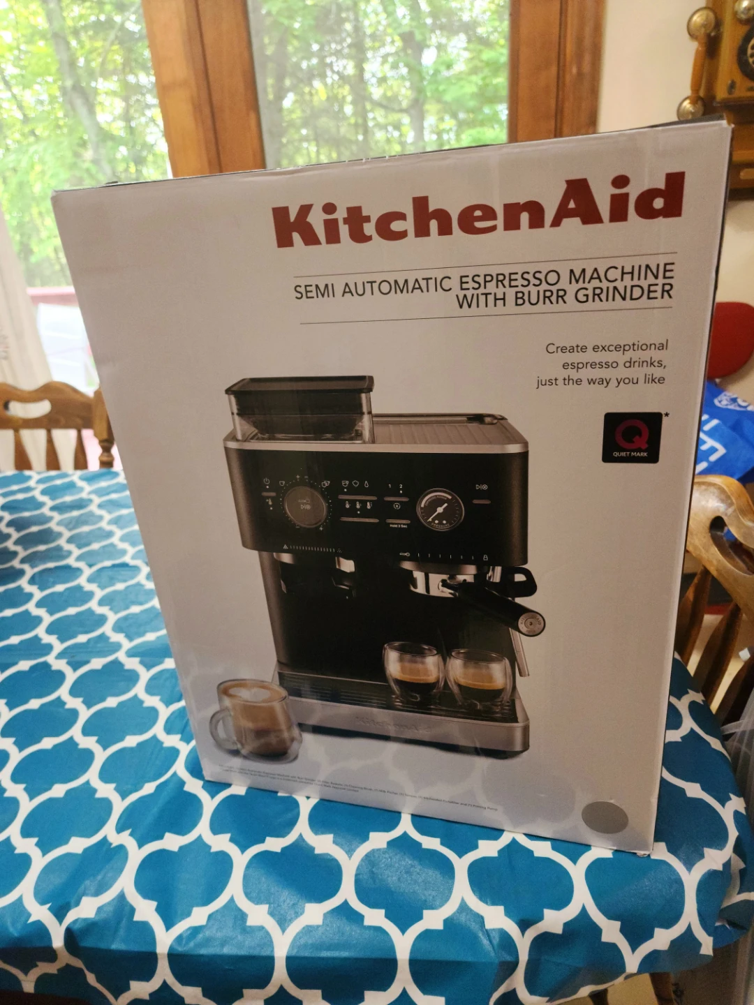 KitchenAid Semi Automatic Espresso Machine with Burr Grinder - photo 2