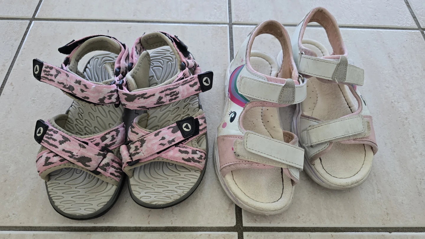 Bundle Kids Sandals, Flip Flops, and Slides Bundle Size 13Youth - photo 2