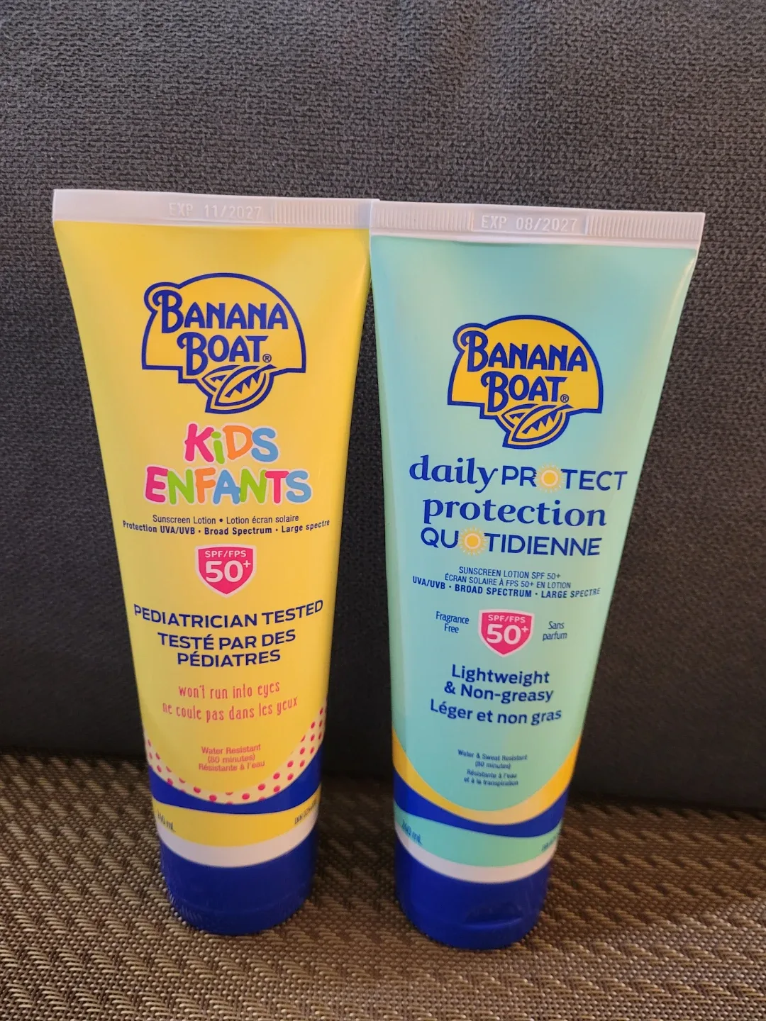 Banana Boat Kids SPF 50  & Daily Protect SPF 50