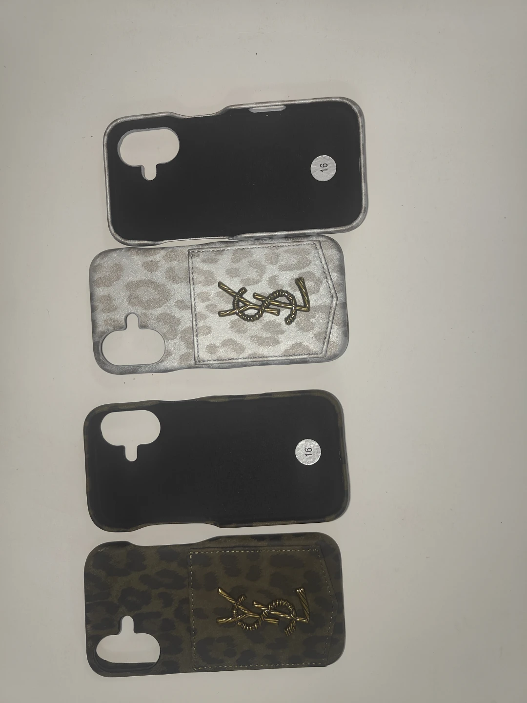 Yves Saint Laurent YSL iPhone 16 Case with Card Holder - photo 3