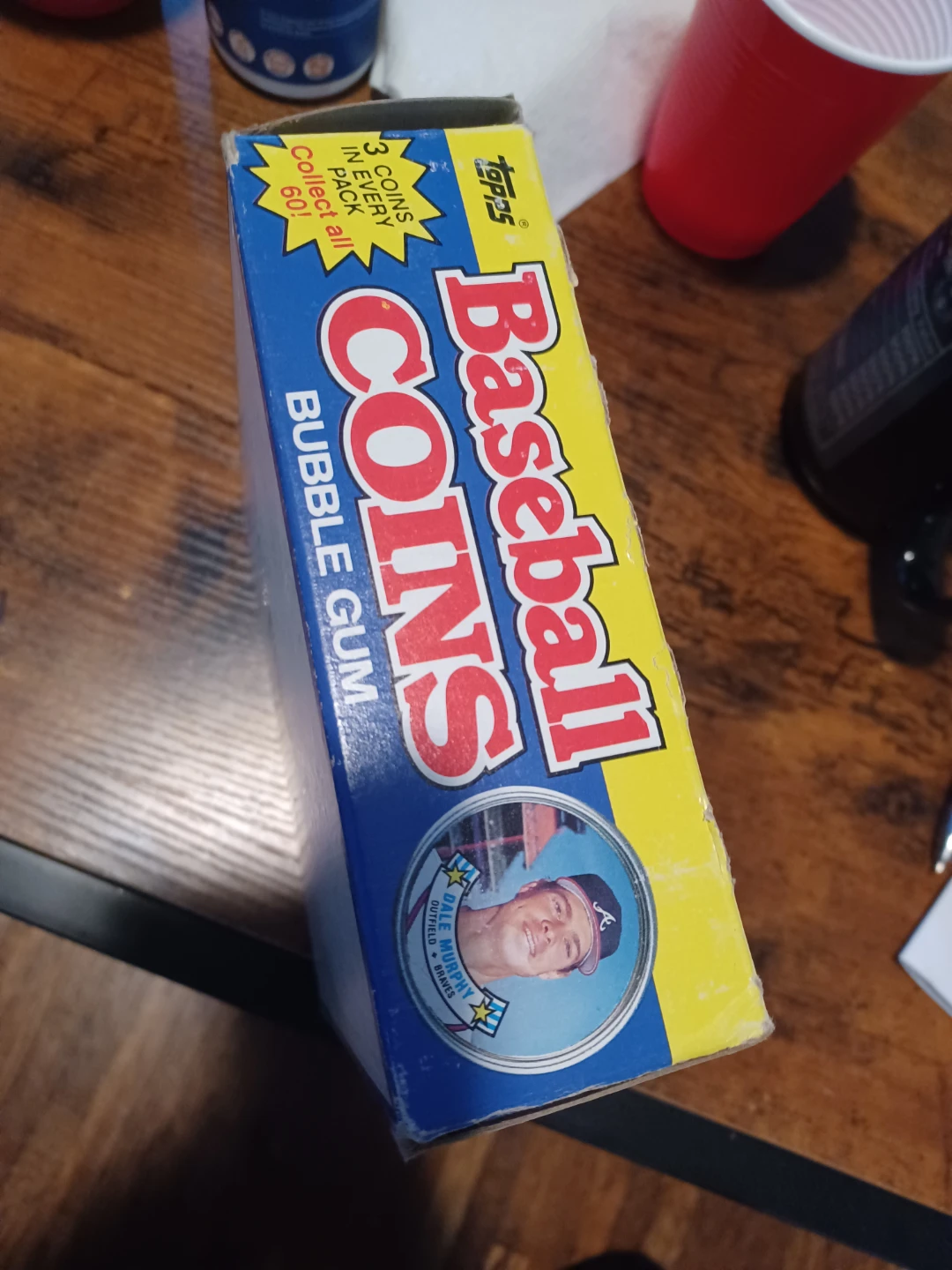 Topps Baseball Coins Bubble Gum Box - photo 2